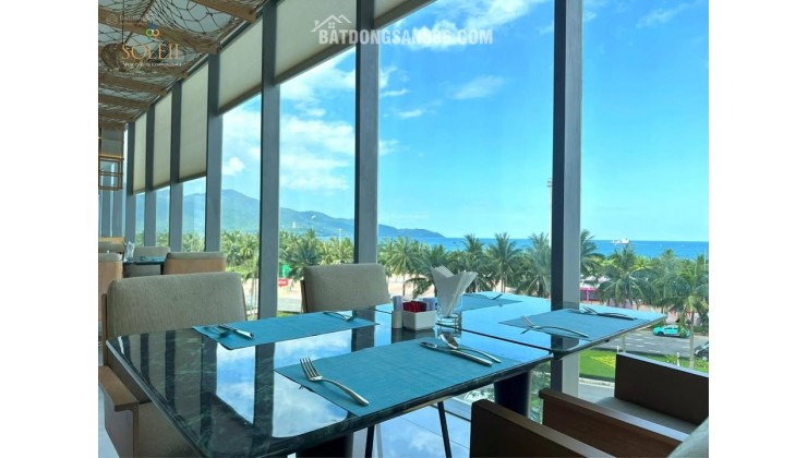 Căn hộ mặt biển Mỹ Khê The Soleil , Nhận nhà ngay bàn giao full nội thất